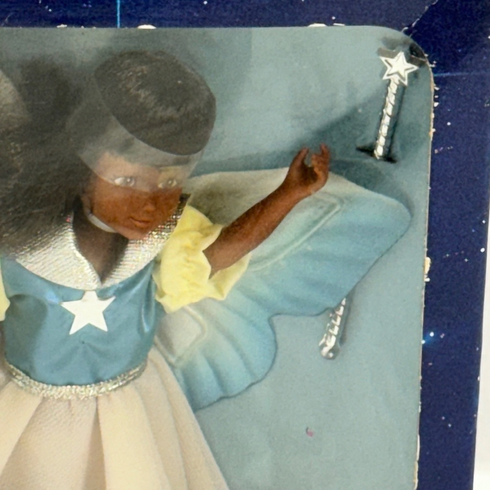 Star Fairies NIGHTSONG Doll Set Wings African American Tonka Vintage 1985 NWT - Picture 3 of 9